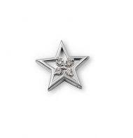 Zawieszka w kształcie gwiazdki z brylantami